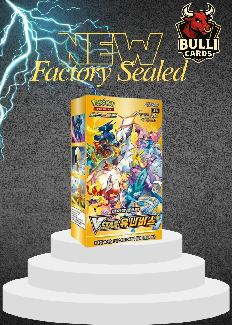Pokemon TCG Vstar Universe (Crown Zenith) Booster Box Korean New Sealed
