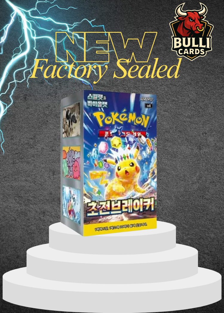 Pokemon TCG Super Electric Breaker (Surging Sparks) Booster Box Korean New