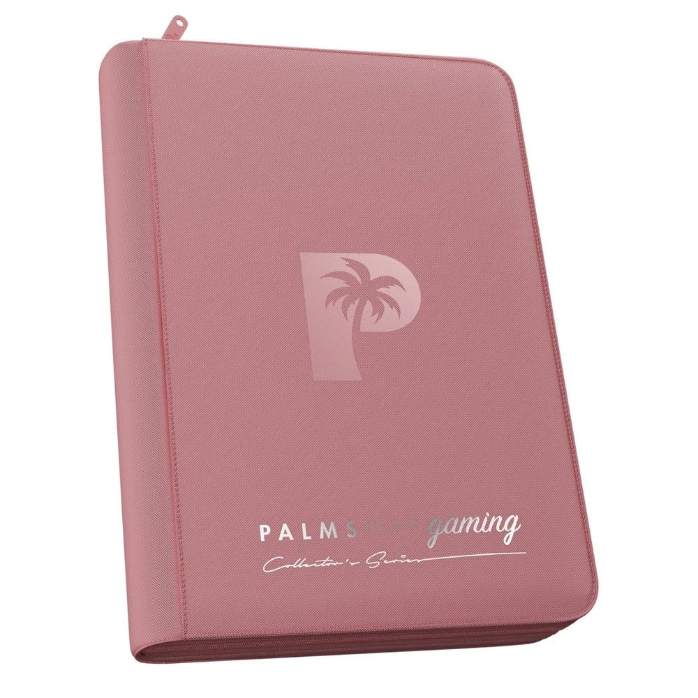 Palms Off Gaming Collector's Series 4 Pocket Zip Binder (Pink) NEW
