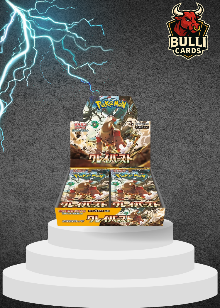 Pokemon Clay Burst Japanese Booster Box Sealed READ DESCRIPTON TCG