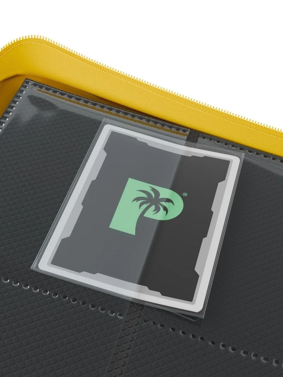 Palms Off Gaming Collector's Series 4 Pocket Zip Binder (Yellow) NEW