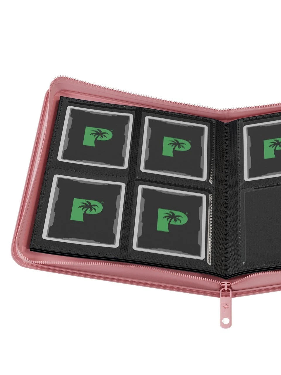 Palms Off Gaming Collector's Series 4 Pocket Zip Binder (Pink) NEW