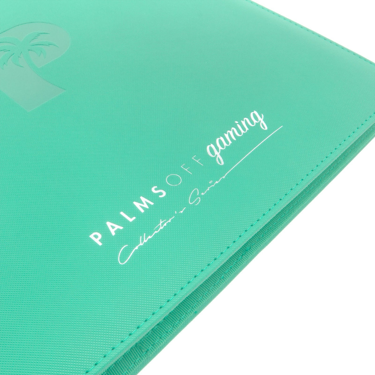 Palms Off Gaming Collector's Series 12 Pocket Zip Binder (Turquoise) NEW