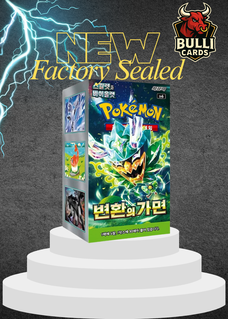 Mask Of Change Korean Pokemon TCG SV6 Booster Box