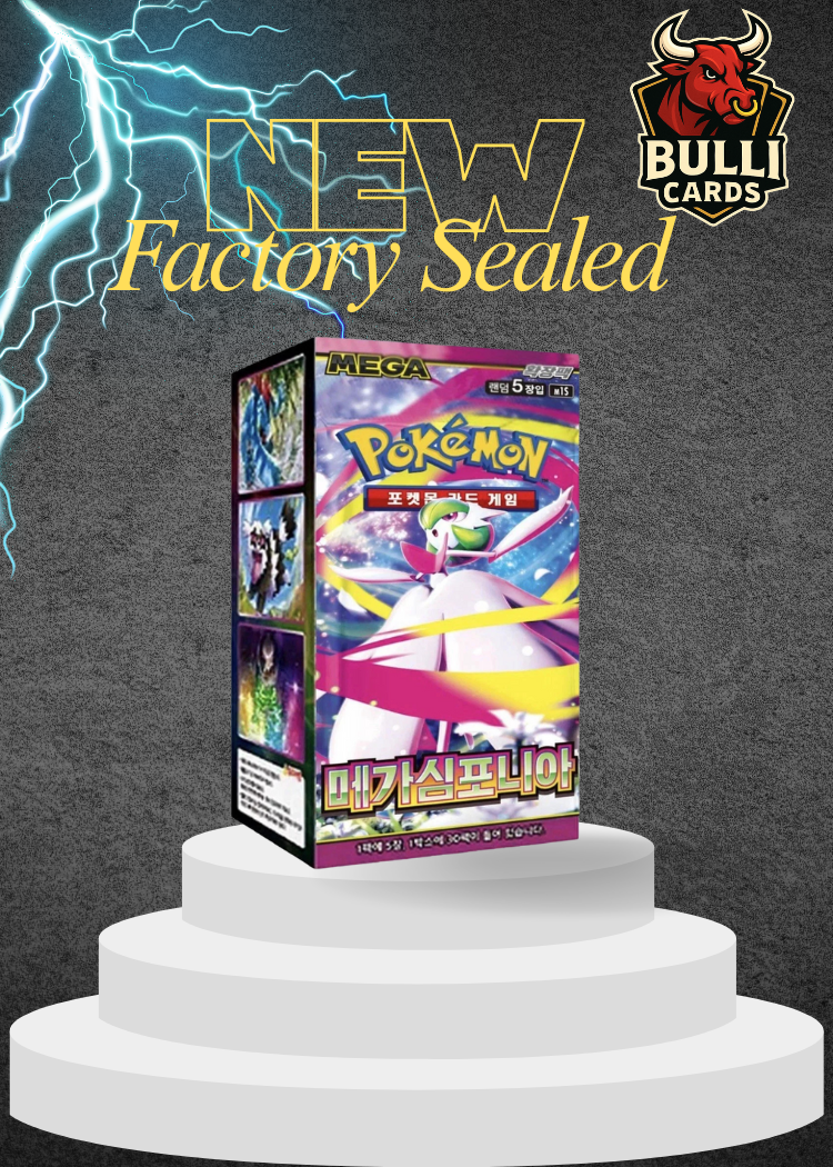 Pokemon TCG  Mega Symphonia Booster Box  KOREAN New