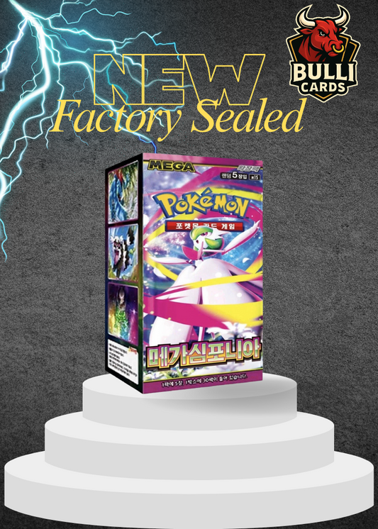 Pokemon TCG  Mega Symphonia Booster Box  KOREAN New