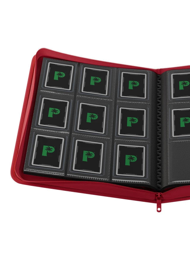 Palms Off Gaming Collector's Series 9 Pocket Top Loader 216 Capacity Zip Binder 
