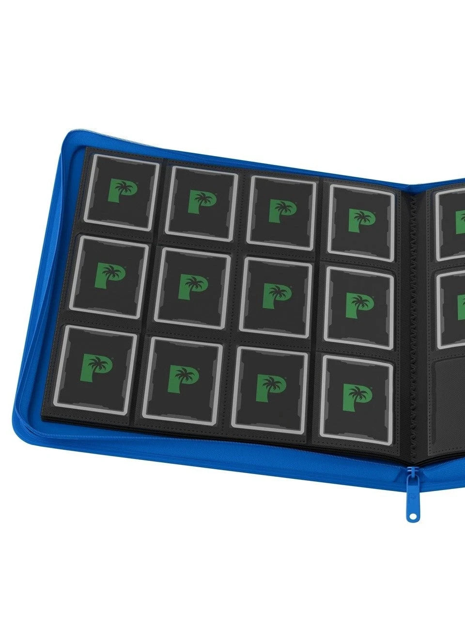 Palms Off Gaming Collector's Series 12 Pocket Zip Binder (Blue) NEW