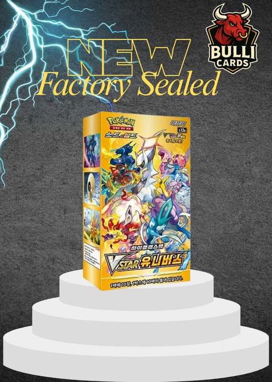Pokemon TCG Vstar Universe (Crown Zenith) Booster Box Korean New Sealed