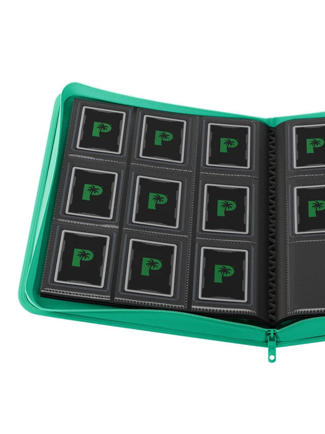 Palms Off Gaming Collector's Series 9 Pocket Top Loader 216 Capacity Zip Binder 