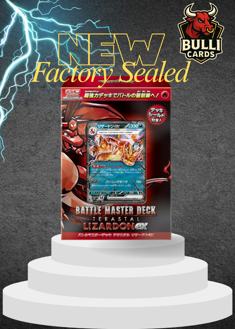 Pokemon Battle Master Deck Terastal Lizardon Charizard ex Japanese