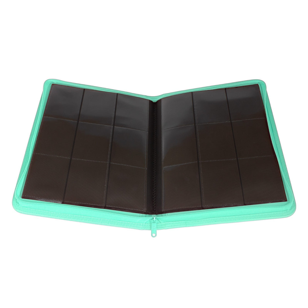 Palms Off Gaming Collector's Series 9 Pocket Zip Binder (Turqoise) NEW