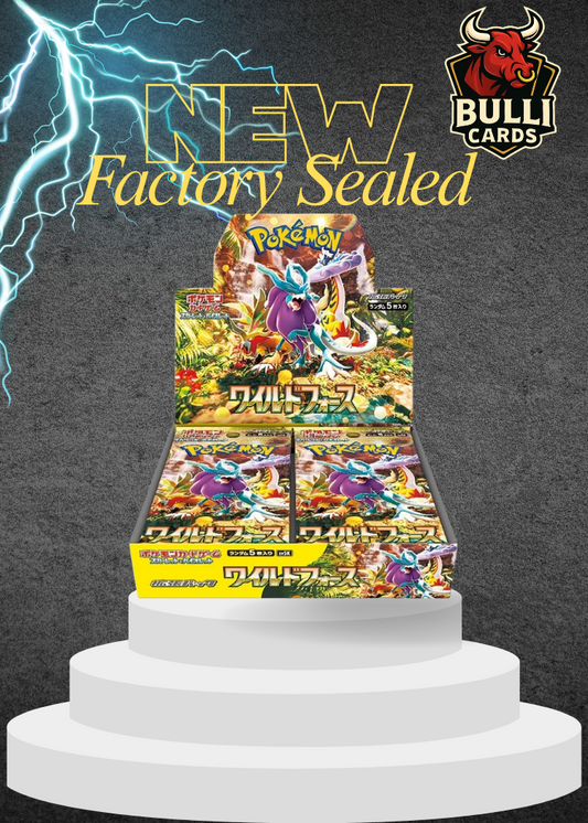 Wild Force Booster Box SV5K Scarlet & Violet Japanese Pokemon TCG