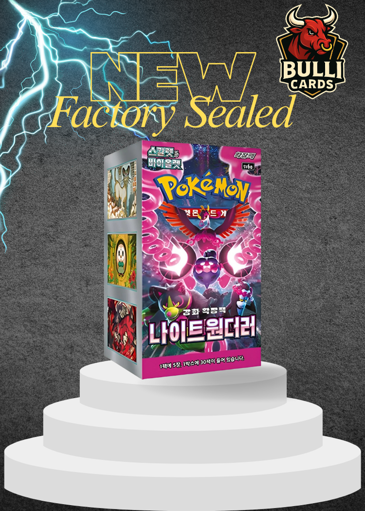 Night Wanderer Korean  Pokemon TCG SV6A Booster Box