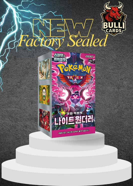 Night Wanderer Korean  Pokemon TCG SV6A Booster Box
