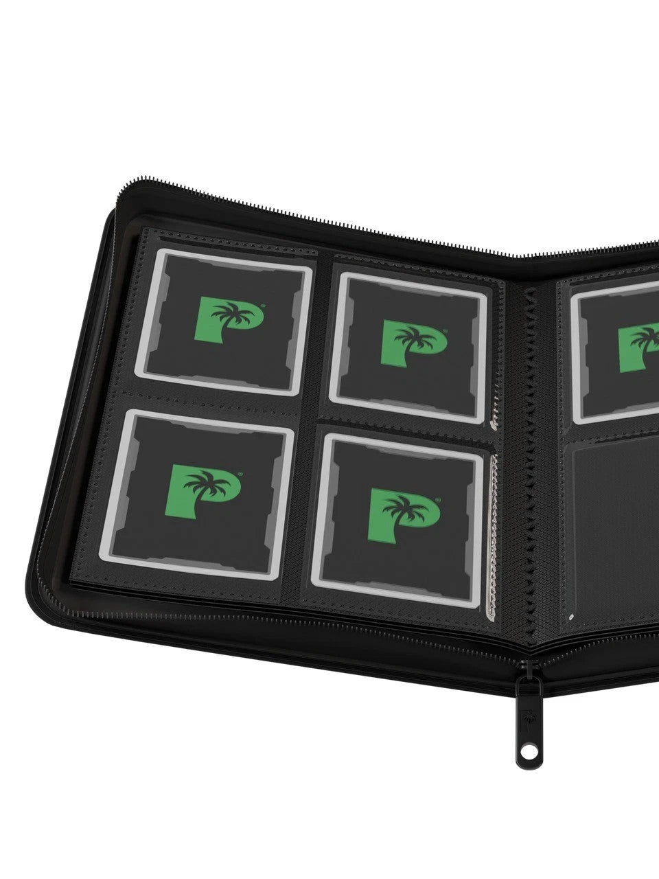 Palms Off Gaming Collector's Series 4 Pocket Zip Binder (Black) NEW