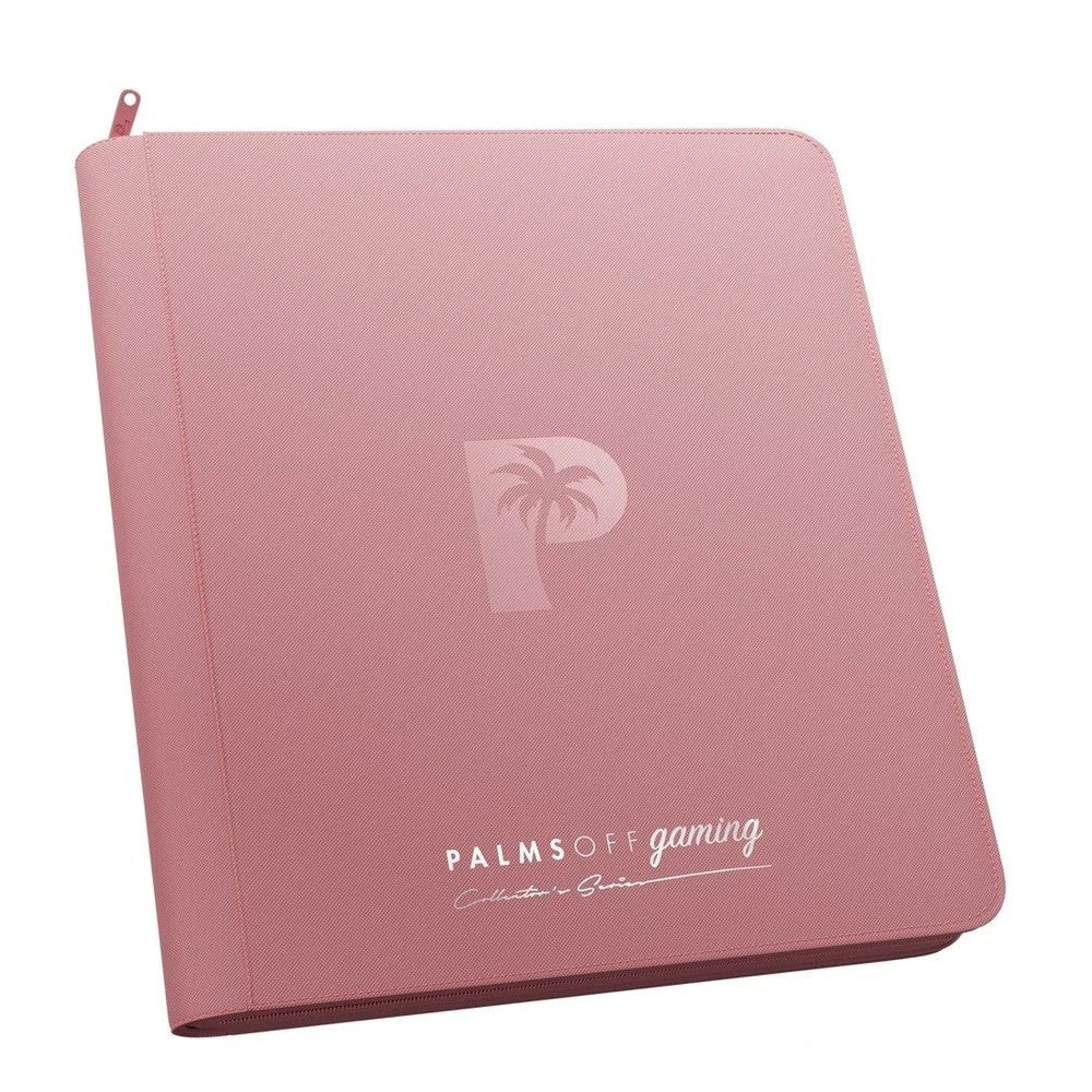 Palms Off Gaming Collector's Series 12 Pocket Zip Binder (Pink) NEW