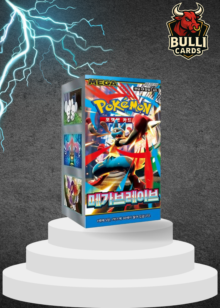 Pokemon TCG Mega Brave Booster Box - KOREAN