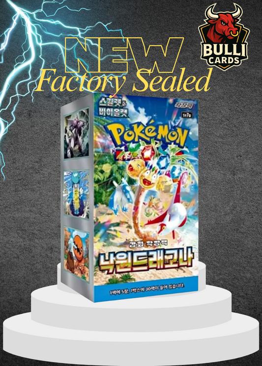 Paradise Dragona Korean Pokémon TCG SV7A Booster Box