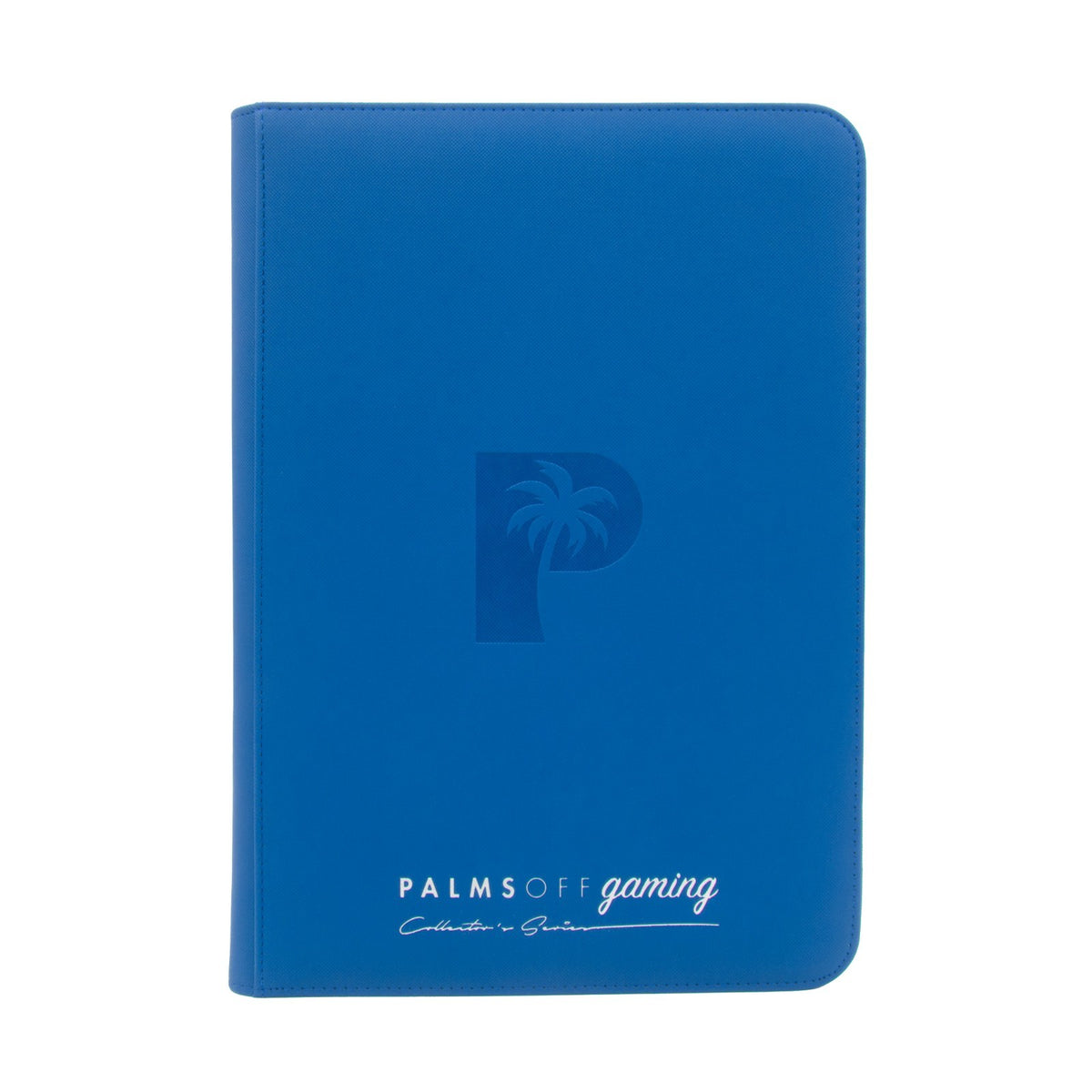 Palms Off Gaming Collector's Series 9 Pocket Zip Binder (Blue) NEW