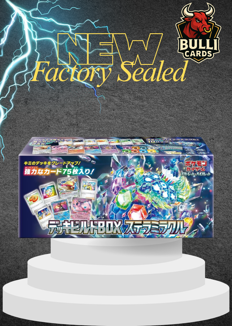 Pokemon Card Deck Build Box Stellar Miracle sv7 Japanese NEW w/shrink