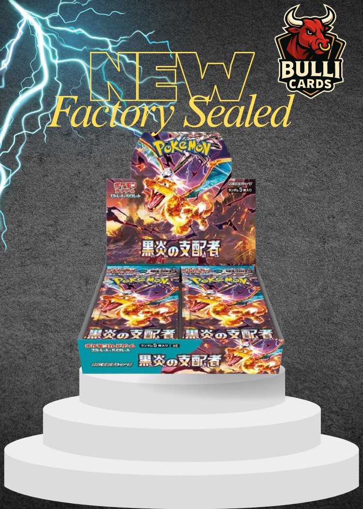 Pokemon TCG Ruler Of The Black Flame Booster Box sv3 Japanese