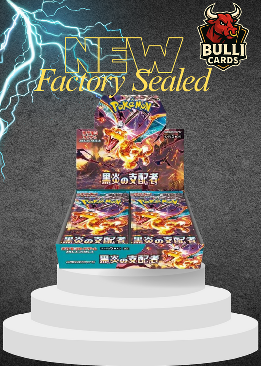 Pokemon TCG Ruler Of The Black Flame Booster Box sv3 Japanese