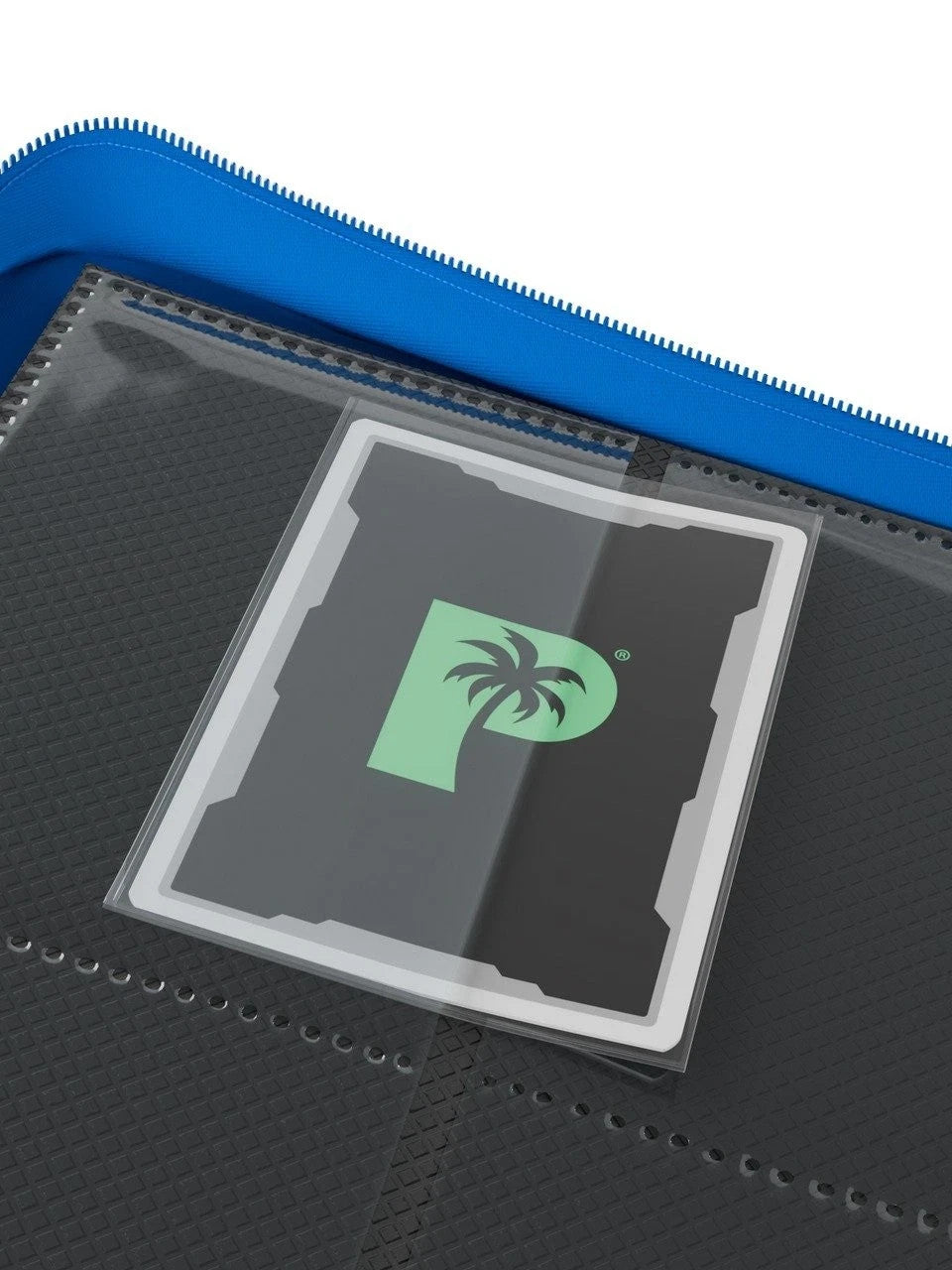 Palms Off Gaming Collector's Series 12 Pocket Zip Binder (Blue) NEW