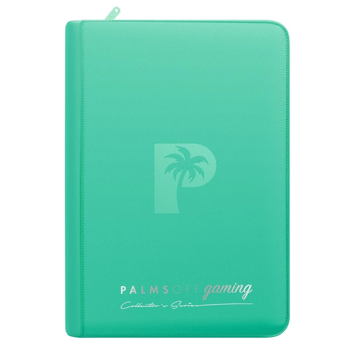 Palms Off Gaming Collector's Series 4 Pocket Zip Binder (Turquoise) NEW