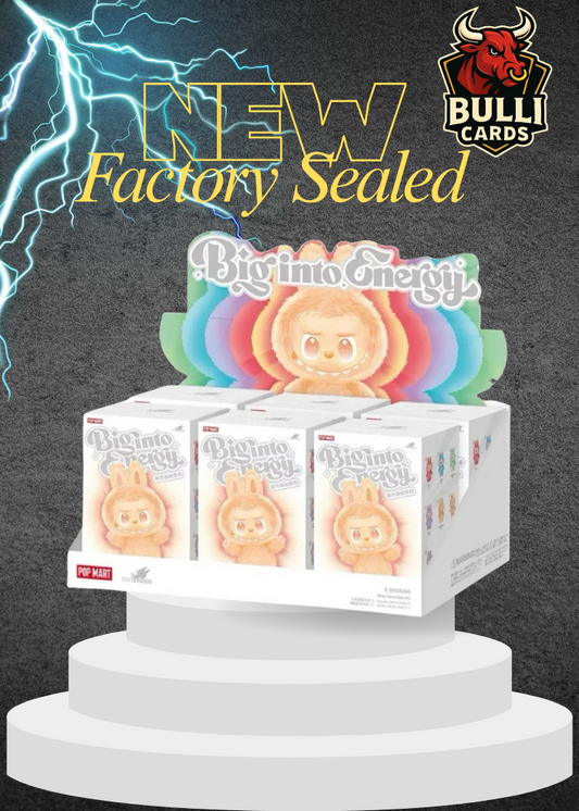 AUTHENTIC LABUBU THE MONSTERS BIG INTO ENERGY WHOLE SET BLIND BOX SEALED CASE