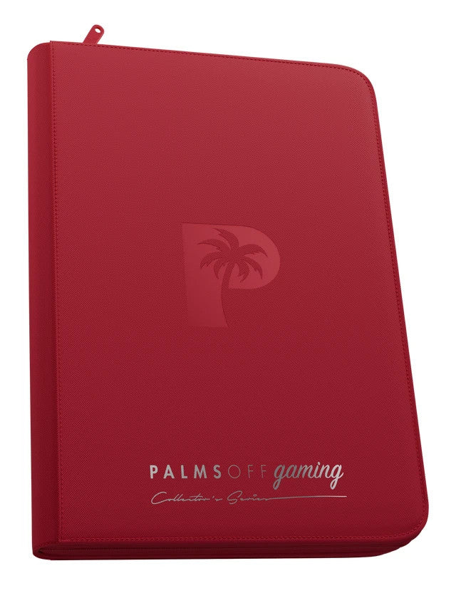 Palms Off Gaming Collector's Series 9 Pocket Top Loader 216 Capacity Zip Binder 