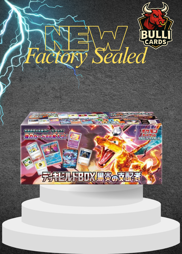 Pokemon Card Deck build Box Ruler of the Black Flame sv3 Japanese