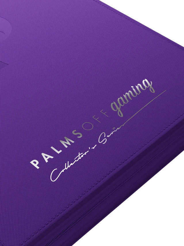 Palms Off Gaming Collector's Series 9 Pocket Top Loader 216 Capacity Zip Binder 