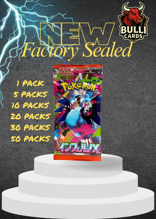 Pokemon Mega Inferno X M2 Japanese Booster Pack Options