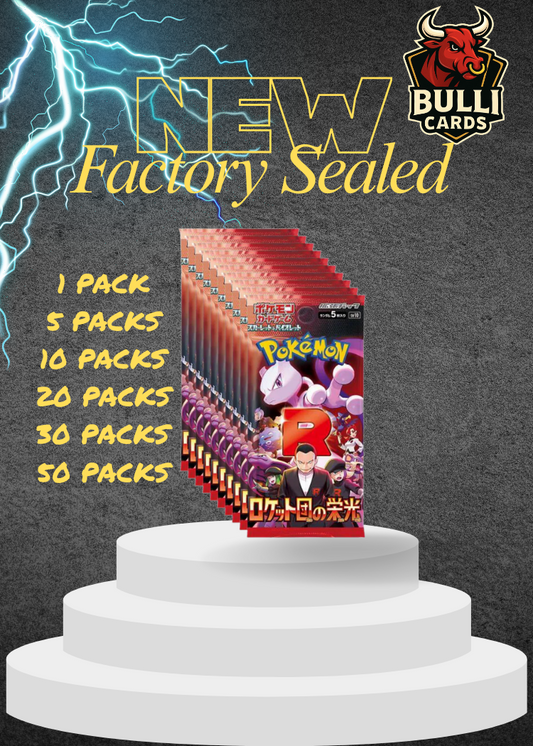 GLORY OF TEAM ROCKET SV10 POKEMON JAPANESE BOOSTER PACK -  MULTIPLE PACK OPTIONS