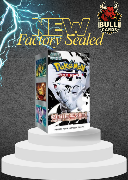 Pokemon TCG White Flare Booster Box  KOREAN New