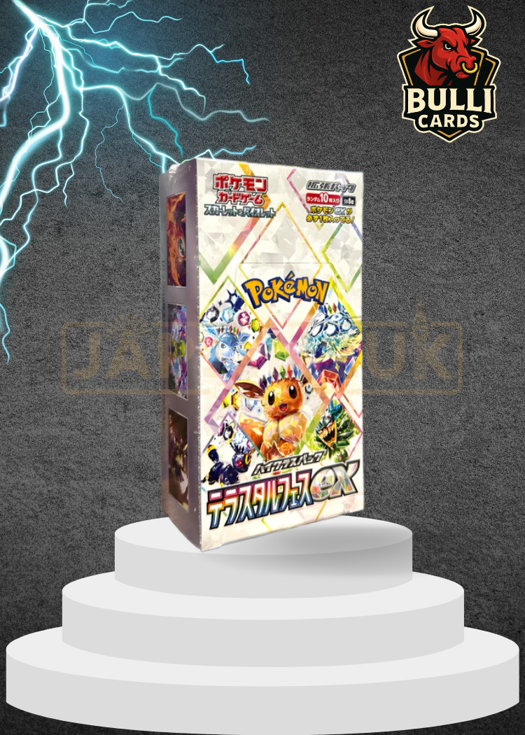 Pokemon TCG Sv8a Terastal Festival EX Booster Box SEALED