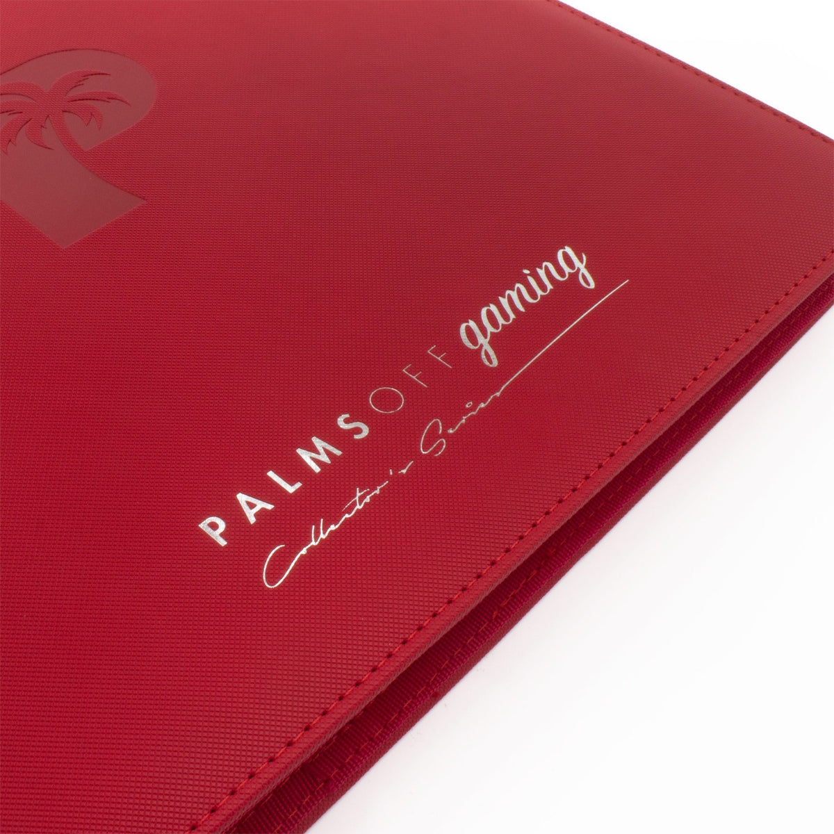 Palms Off Gaming Collector's Series 12 Pocket Zip Binder (Red) NEW