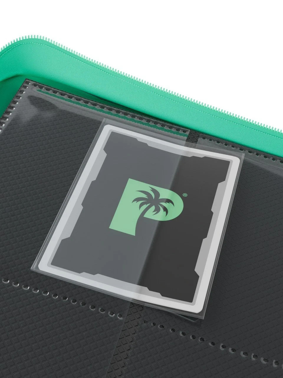 Palms Off Gaming Collector's Series 4 Pocket Zip Binder (Turquoise) NEW