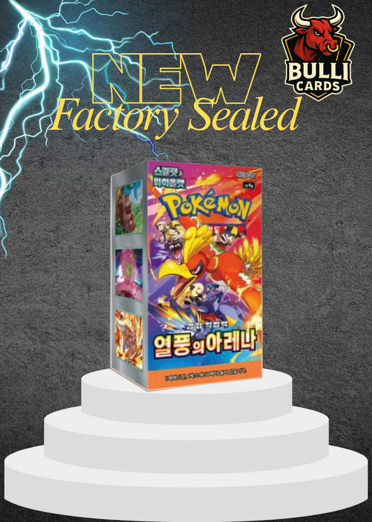 Pokemon TCG Heat Wave Arena (Destined Rival)  Booster Box  KOREAN New