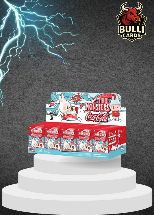 POP MART THE MONSTERS Labubu COCA COLA Series Figures (Case of 10 Blind Boxes)