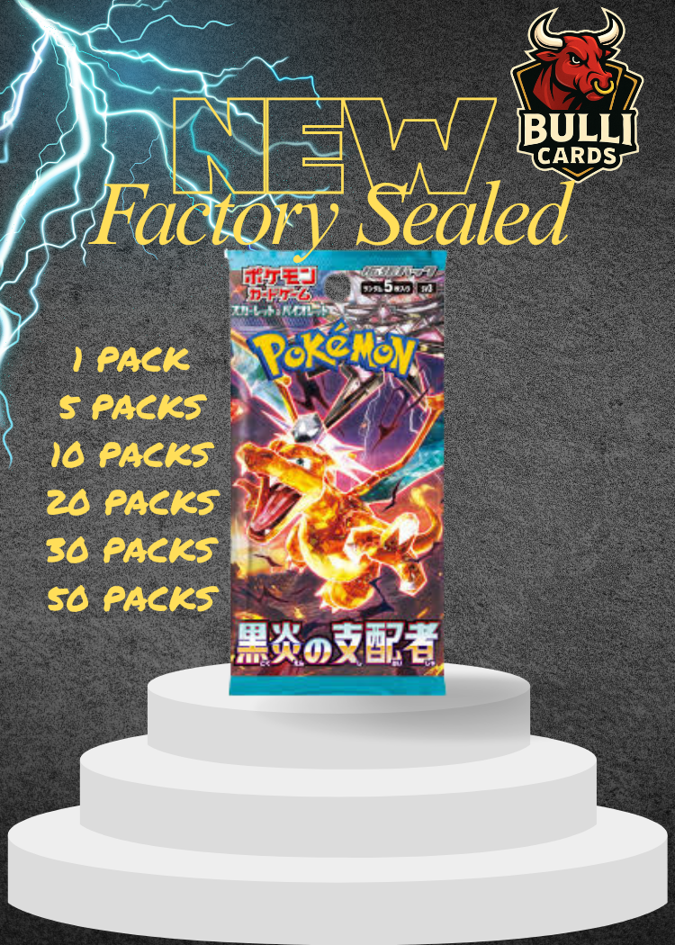 Pokemon Ruler of the Black Flame sv3 Booster Pack