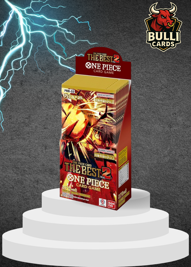 PRB-02 One Piece Premium Booster Box The Best Japanese Sealed READ DESCRIPTON