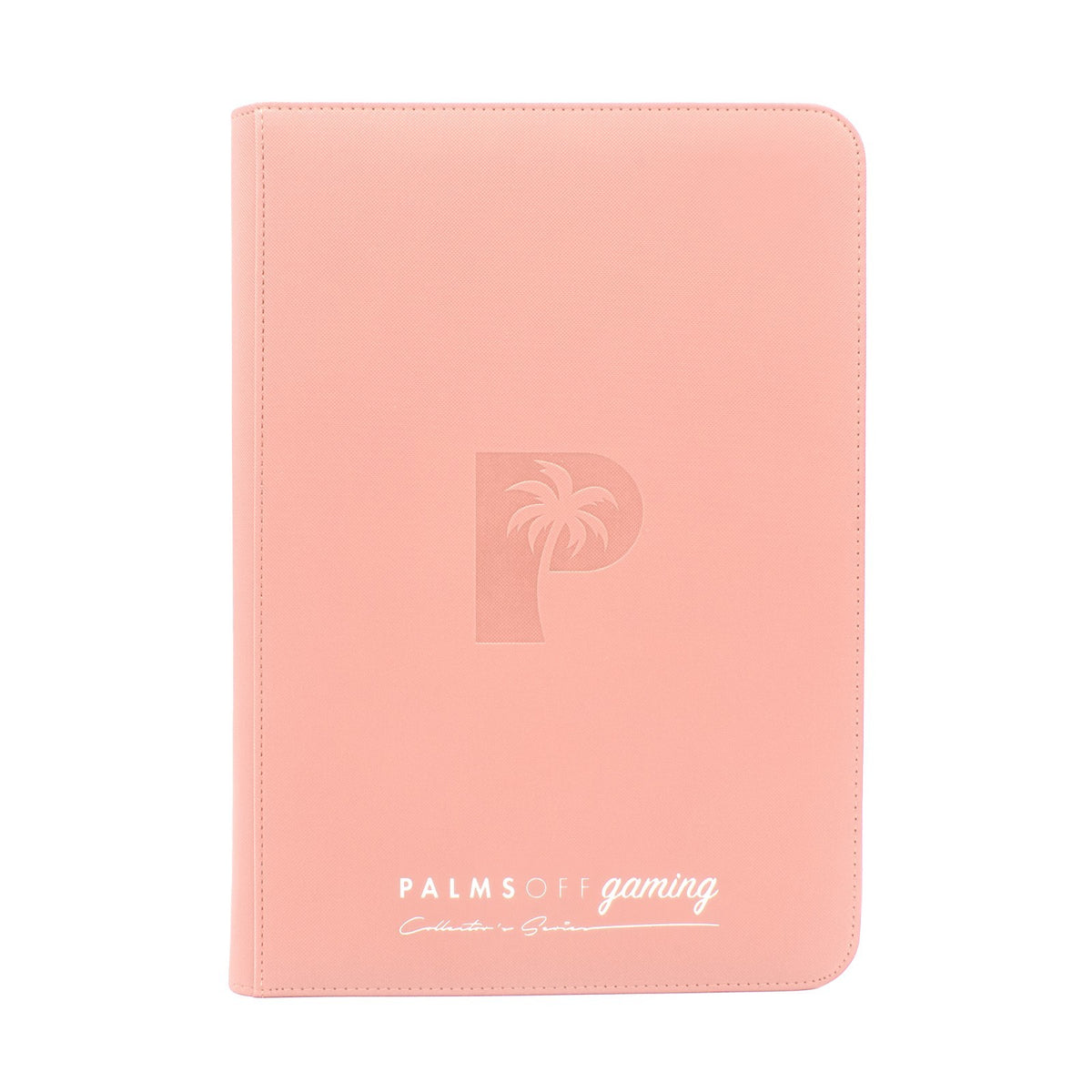 Palms Off Gaming Collector's Series 9 Pocket Zip Binder Pink NEW READ DESCRIPTON