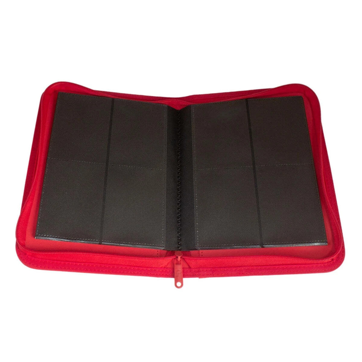 Palms Off Gaming Collector's Series 4 Pocket Zip Trading Card Binder - RED