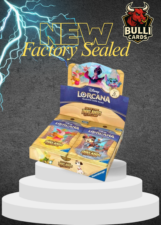 Disney Lorcana Into the Inklands Japanese Ver. Booster Pack Box TCG JAPANESE