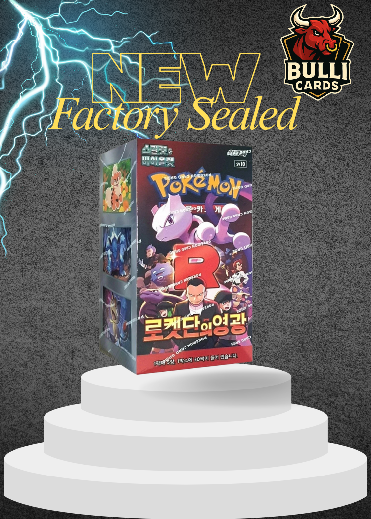 Pokemon TCG The Glory of Team Rocket (Destined Rival)  Booster Box  KOREAN