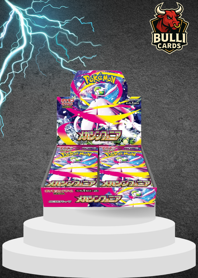 Mega Symphonia M1S Booster Box Japanese Pokemon Cards SEALED