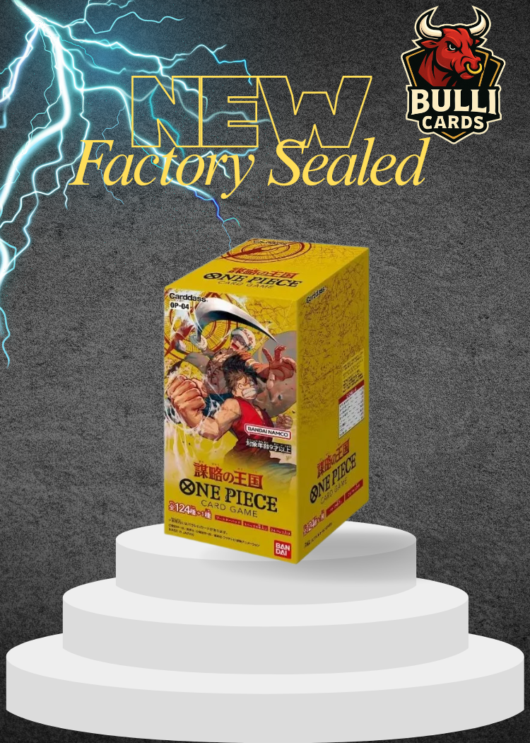 Kingdoms of Intrigue OP-04 One Piece TCG Booster Box [Japanese]