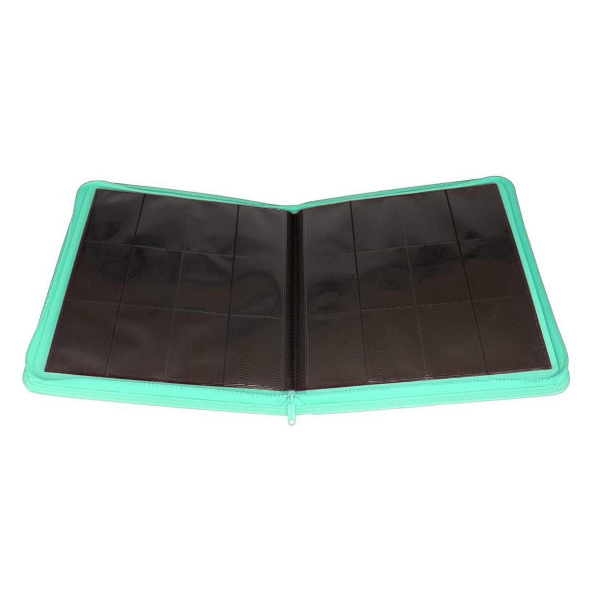 Palms Off Gaming Collector's Series 12 Pocket Zip Binder (Turquoise) NEW